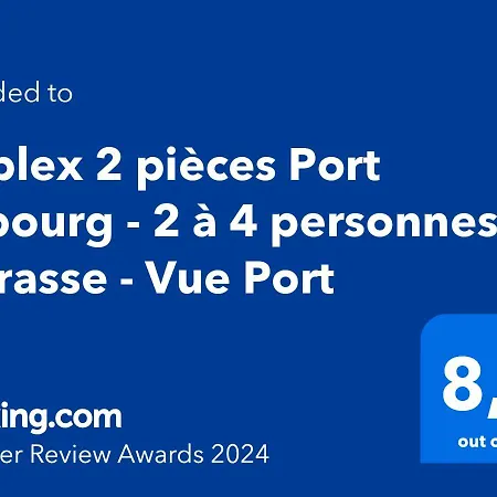 Duplex 2 Pieces Port Cabourg - 2 A 4 Personnes - Terrasse - Vue Port - Proche Dives-sur-Mer