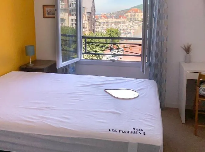 Apartament Duplex 2 Pieces Port Cabourg - 2 A 4 Personnes - Terrasse - Vue Port - Proche *