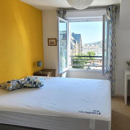 Appartement Duplex 2 Pieces Port Cabourg - 2 A 4 Personnes - Terrasse - Vue Port - Proche