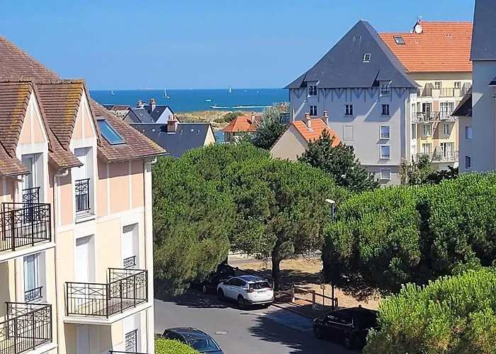 Duplex 2 Pieces Port Cabourg - 2 A 4 Personnes - Terrasse - Vue Port - Proche * דיבה-סור-מר